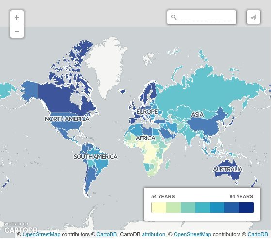 Ο Παγκόσμιος Χάρτης με το προσδόκιμο ζωής – Πρώτη σε μακροζωία η Ιαπωνία [εικόνες] | iefimerida.gr 1