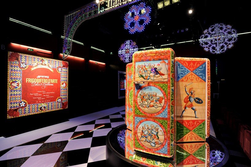 Ψυγεία με υπογραφή υψηλής ραπτικής -Smeg από τους Dolce&Gabbana [εικόνες] | iefimerida.gr 0