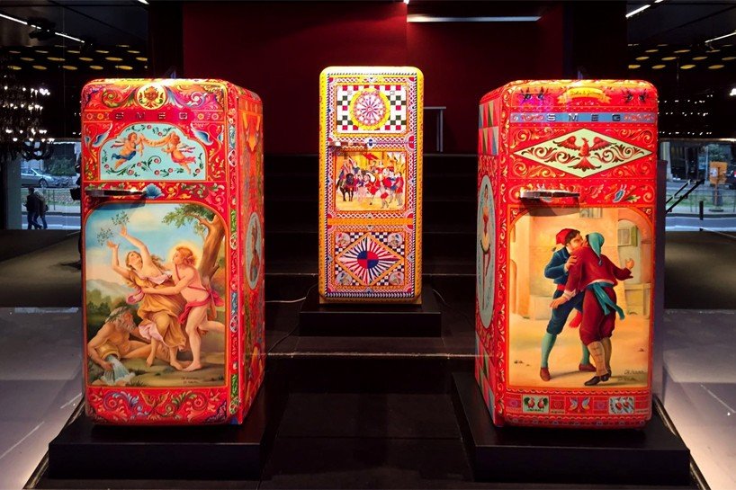 Ψυγεία με υπογραφή υψηλής ραπτικής -Smeg από τους Dolce&Gabbana [εικόνες] | iefimerida.gr 1