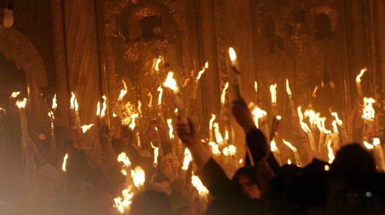 Η μυσταγωγική τελετή αφής του Αγίου Φωτός στα Ιεροσόλυμα | iefimerida.gr 0