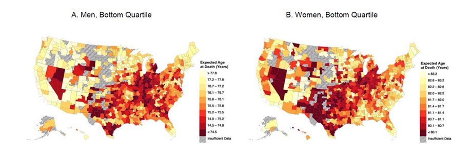 ΗΠΑ: Αυξάνεται το προσδόκιμο ζωής των πλουσίων -Πού ζουν οι  φτωχοί [πίνακες] | iefimerida.gr 0