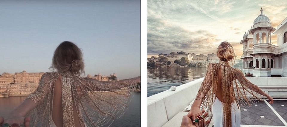 Η μούσα που δείχνει μόνο πλάτη ενώ ο άντρας της την κρατά από το χέρι -Ετσι βγήκαν οι φωτογραφίες που έγιναν το απόλυτο viral [εικόνες] | iefimerida.gr 10