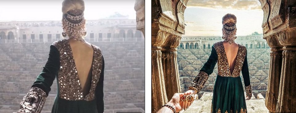 Η μούσα που δείχνει μόνο πλάτη ενώ ο άντρας της την κρατά από το χέρι -Ετσι βγήκαν οι φωτογραφίες που έγιναν το απόλυτο viral [εικόνες] | iefimerida.gr 12