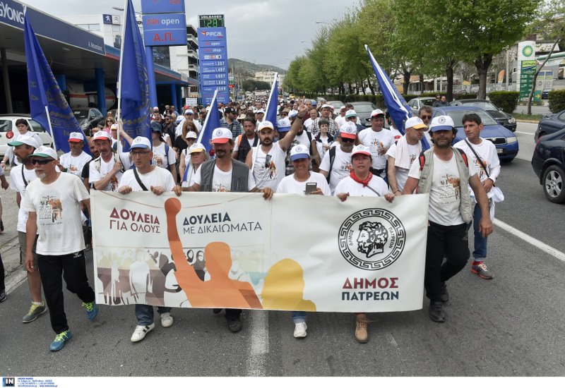 Εφθασαν στο Σύνταγμα μετά από μία εβδομάδα -Πορεία από την Πάτρα στην Αθήνα με τα πόδια [εικόνες] | iefimerida.gr 15