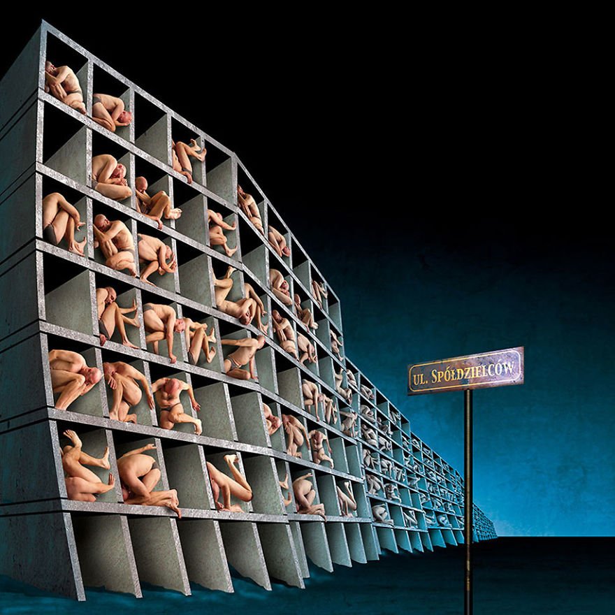 Η σκοτεινή πλευρά της σύγχρονης ζωής -Οι αμφιλεγόμενες εικόνες ενός καλλιτέχνη [εικόνες] | iefimerida.gr 13