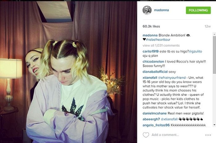 Ρόκο: Είμαι ο γιος μιας σκύλας -Τι έγραψε ο γιος της Μαντόνα στο Instagram [εικόνες] | iefimerida.gr 3