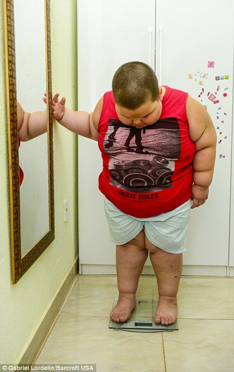 Απίστευτο: Είναι 5 χρονών και ζυγίζει 75 κιλά [εικόνες & βίντεο] | iefimerida.gr 0