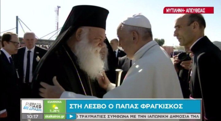 Στη Λέσβο ο Πάπας Φραγκίσκος -Ιστορική επίσκεψη για το προσφυγικό | iefimerida.gr 27
