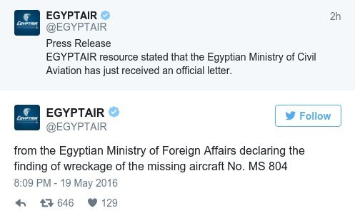 Θρίλερ με EgyptAir: Δεν ανήκουν στο αεροσκάφος τα συντρίμμια λέει η Αθήνα | iefimerida.gr 0