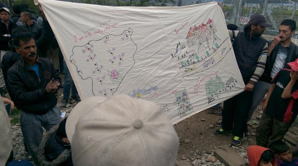 Εληξε η διαμαρτυρία των προσφύγων στην Ειδομένη [εικόνες & βίντεο] | iefimerida.gr 1