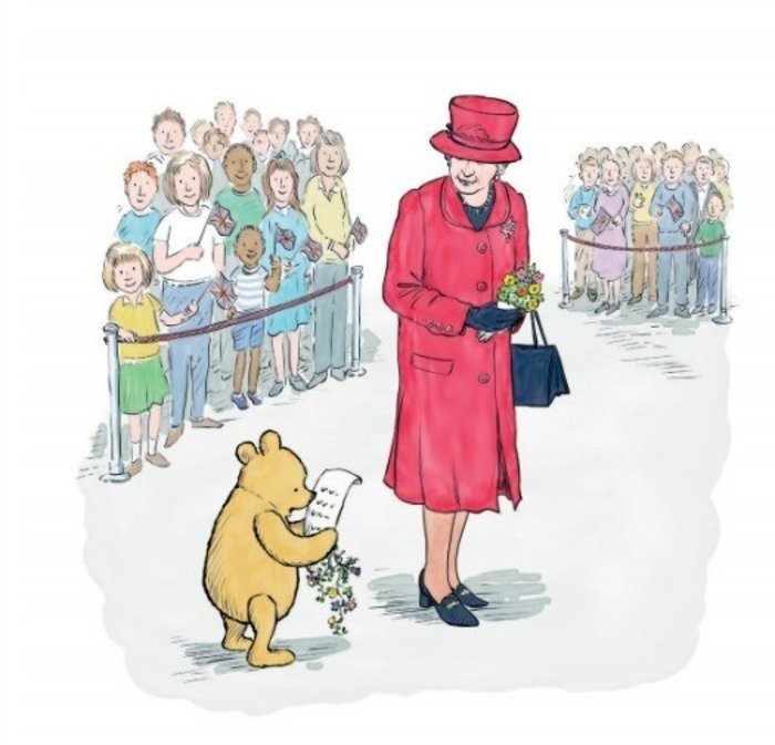 Ο πρίγκιπας Τζορτζ πρωταγωνιστής σε παραμύθι του Winnie the Pooh [εικόνες] | iefimerida.gr 2