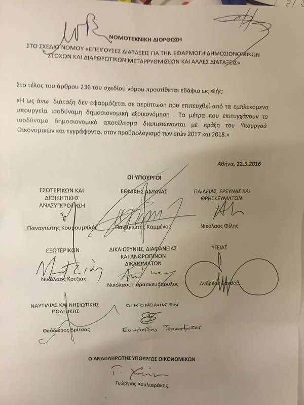 Ψήφισαν πάγωμα ειδ. μισθολογίων και υποσχέθηκαν ισοδύναμα στο μέλλον | iefimerida.gr 0