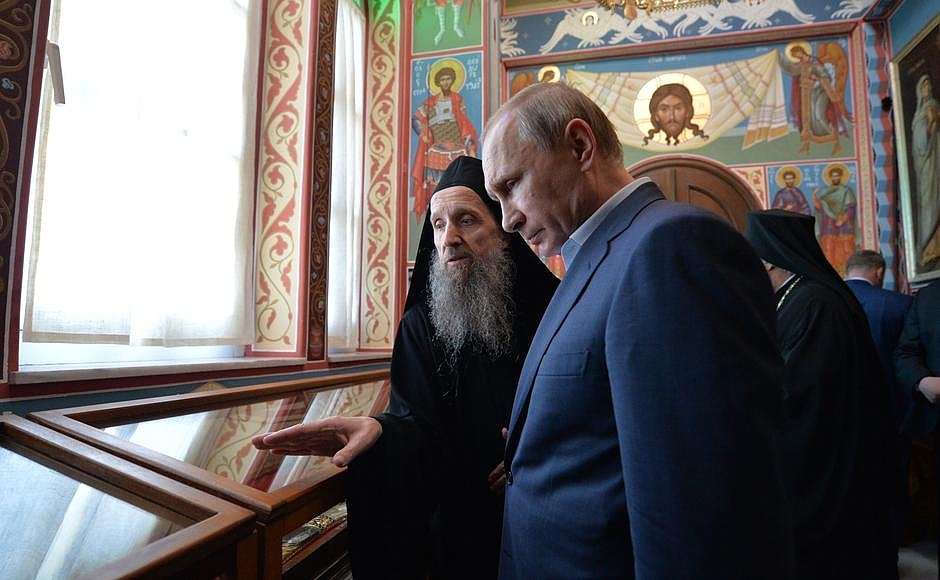 Οι συγκλονιστικές φωτογραφίες που ανέβασε το Κρεμλίνο από την επίσκεψη Πούτιν στο Αγιο Ορος [εικόνες] | iefimerida.gr 9