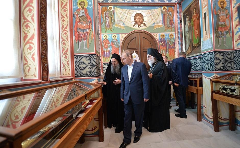 Οι συγκλονιστικές φωτογραφίες που ανέβασε το Κρεμλίνο από την επίσκεψη Πούτιν στο Αγιο Ορος [εικόνες] | iefimerida.gr 14