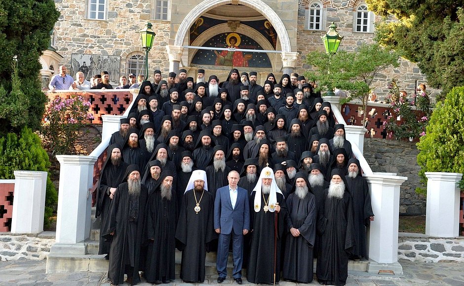 Οι συγκλονιστικές φωτογραφίες που ανέβασε το Κρεμλίνο από την επίσκεψη Πούτιν στο Αγιο Ορος [εικόνες] | iefimerida.gr 6