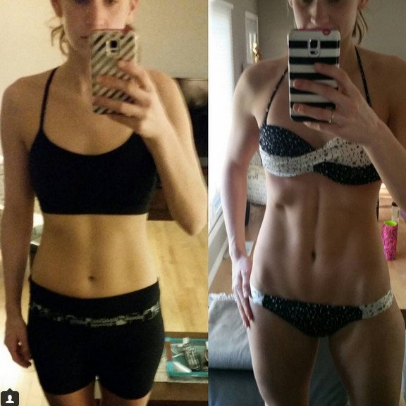 Η μεταμόρφωση μιας 29χρονης -Από αγύμναστη... φέτες [εικόνες] | iefimerida.gr 1