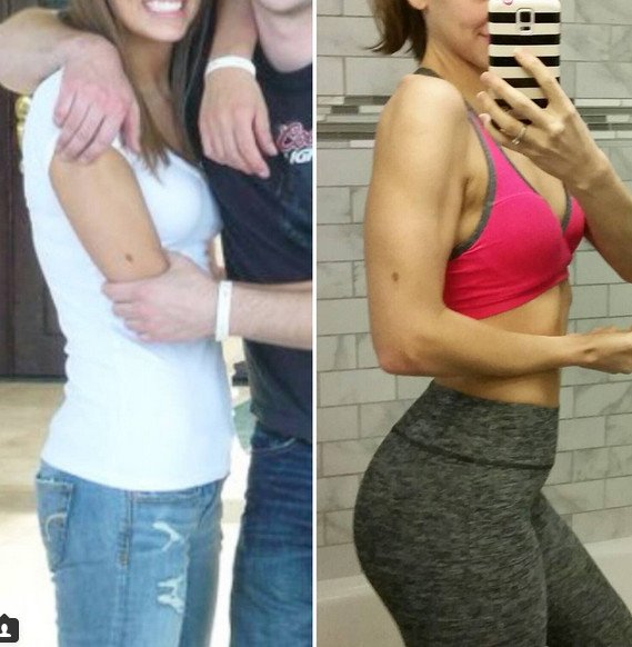 Η μεταμόρφωση μιας 29χρονης -Από αγύμναστη... φέτες [εικόνες] | iefimerida.gr 2