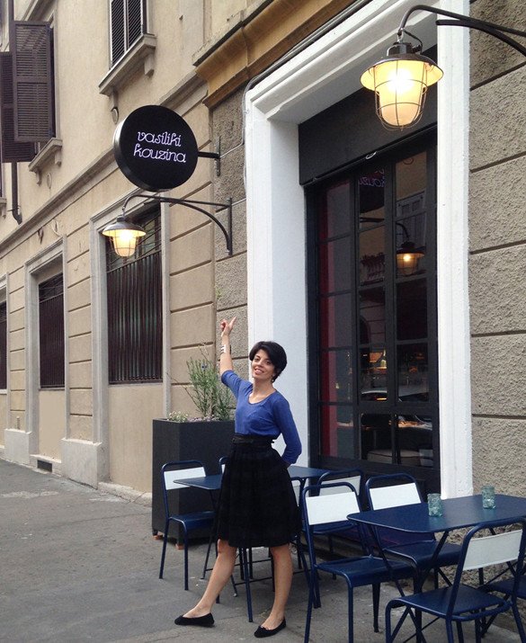 Μια Καλαματιανή ταΐζει μουσακά τους Μιλανέζους! Ανοιξε το ομορφότερο εστιατόριο στο Μιλάνο [εικόνες] | iefimerida.gr 5