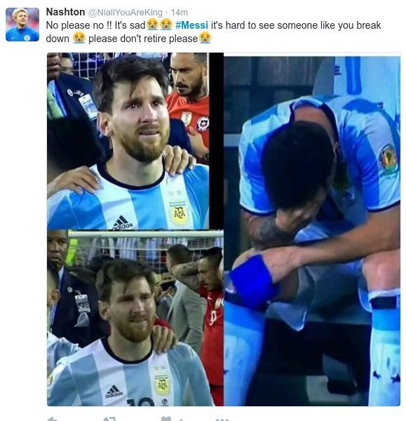 To twitter «πενθεί» για το τέλος του Μέσι από την εθνική Αργεντινής [εικόνες] | iefimerida.gr 10