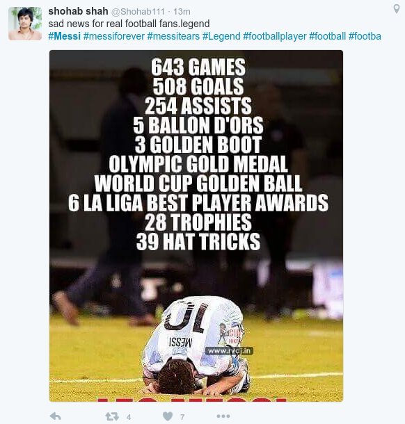 To twitter «πενθεί» για το τέλος του Μέσι από την εθνική Αργεντινής [εικόνες] | iefimerida.gr 11