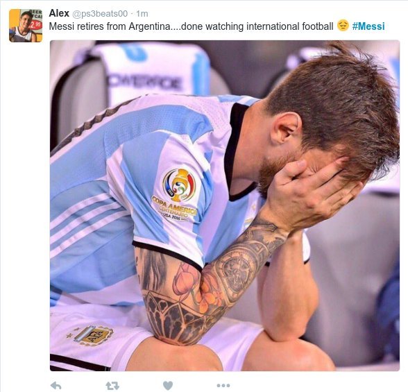 To twitter «πενθεί» για το τέλος του Μέσι από την εθνική Αργεντινής [εικόνες] | iefimerida.gr 12