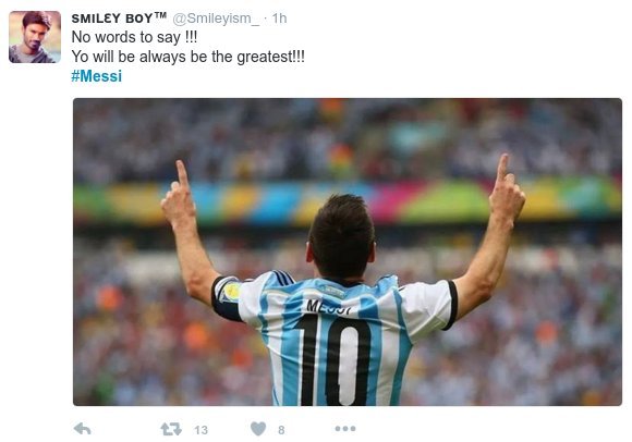 To twitter «πενθεί» για το τέλος του Μέσι από την εθνική Αργεντινής [εικόνες] | iefimerida.gr 1