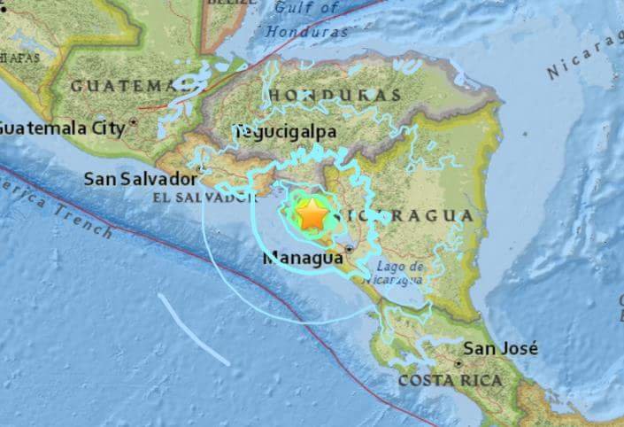 Νύχτα τρόμου στη Νικαράγουα από το χτύπημα των 6,1 Ρίχτερ [εικόνες] | iefimerida.gr 2