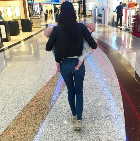 Η σέξι Γεωργία Σάλπα έκανε δίδυμα με παρένθετη μητέρα [εικόνες] | iefimerida.gr 4