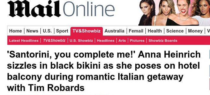 Επική γκάφα της Daily Mail: Η Σαντορίνη είναι στην... Ιταλία [εικόνες] | iefimerida.gr 1