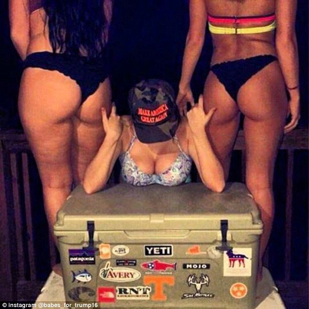Σέξι κορίτσια τα βγάζουν όλα για να στηρίξουν τον Τραμπ -Τις τρολάρει το Ιντερνετ [εικόνες] | iefimerida.gr 4
