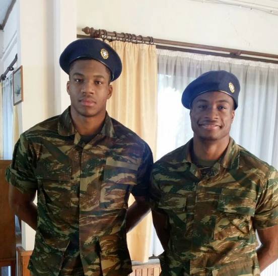 Οι Αντετοκούνμπο στα χακί [εικόνες & βίντεο] | iefimerida.gr 1