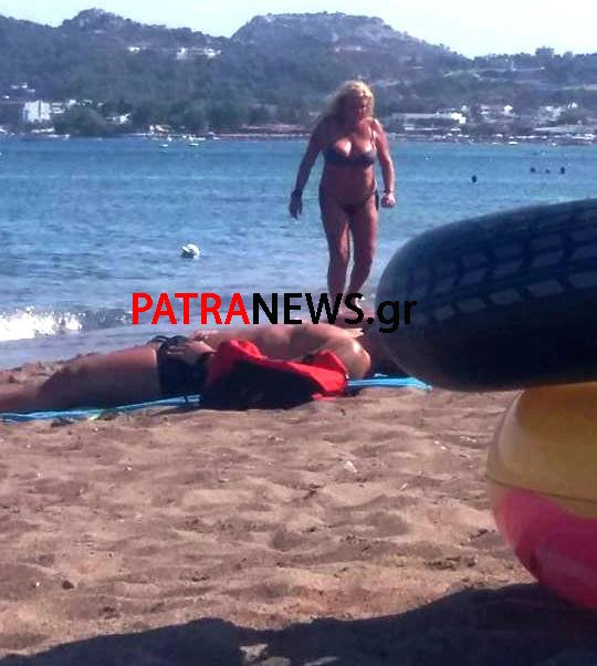 Η Δήμητρα Λιάνη-Παπανδρέου με μικροσκοπικό μπικίνι στη Ρόδο [εικόνα] | iefimerida.gr 0
