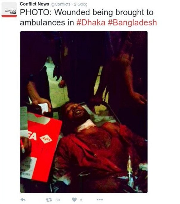 Νέο μακελειό από το ISIS, στο Μπαγκλαντές -Τουλάχιστον 28 νεκροί [εικόνες] | iefimerida.gr 5