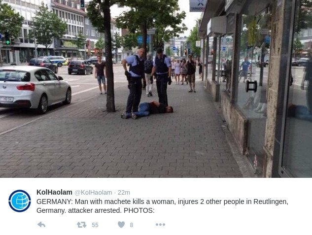 Μια νεκρή και δύο τραυματίες από επίθεση με ματσέτα κοντά στη Στουτγάρδη [εικόνες] | iefimerida.gr 4