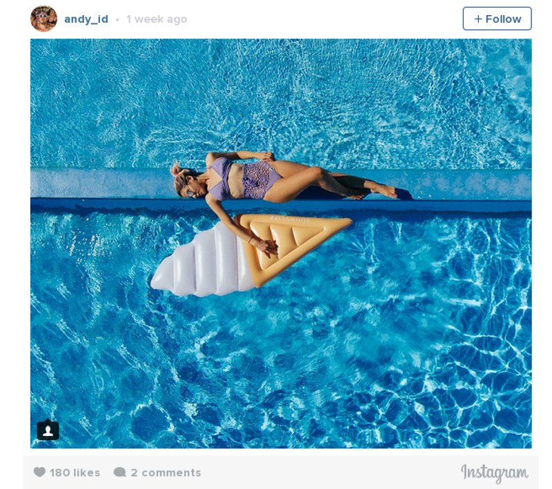 H νέα τρέλα της παραλίας γίνεται viral: Φουσκωτά σε σχήμα πίτσας, καρπούζι, φλαμινγκο [εικόνες] | iefimerida.gr 8