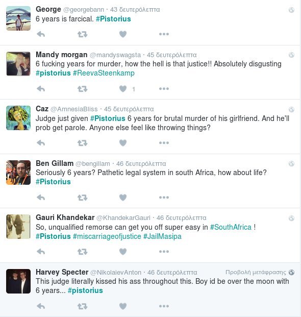 Οριστικό: 6 χρόνια φυλακή στον Πιστόριους για τη δολοφονία της Ρίβα Στέενκαμπ [εικόνες&βίντεο] | iefimerida.gr 1