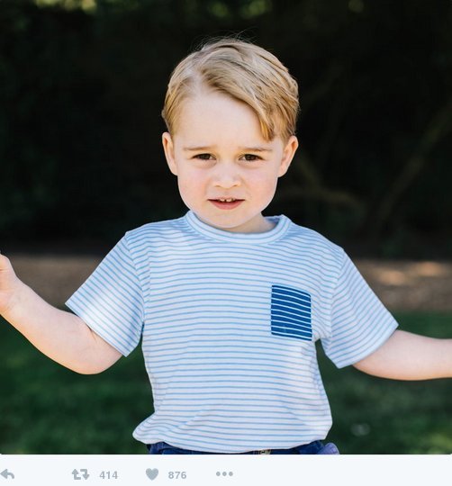 Ο πρίγκιπας Τζορτζ γίνεται τριών ετών και το παλάτι γιορτάζει [εικόνες & βίντεο] | iefimerida.gr 2