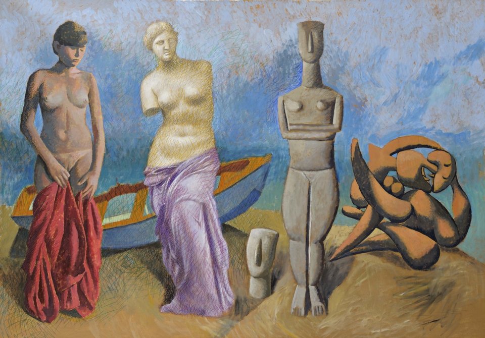 Ο Παύλος Σάμιος εκθέτει στα Χανιά: Κάθε έργο κρύβει μία ιστορία [εικόνες]   | iefimerida.gr 1