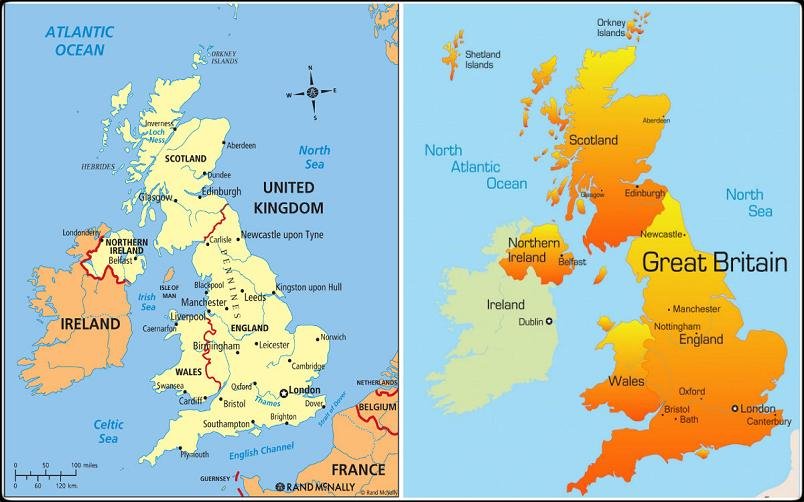 Τι σημαίνει η ονομασία Ηνωμένο Βασίλειο και Μεγάλη Βρετανία [χάρτης] | iefimerida.gr 0