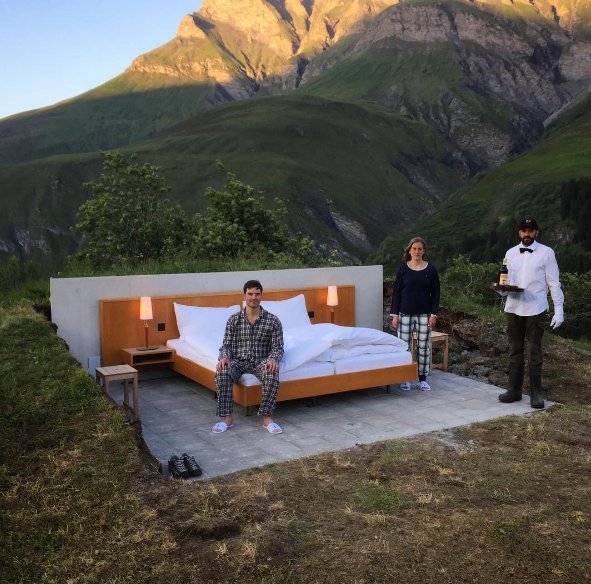 Το ξενοδοχείο που δεν έχει τοίχους -Σε υψόμετρο 1.800 μ. στις Αλπεις [εικόνες] | iefimerida.gr 0