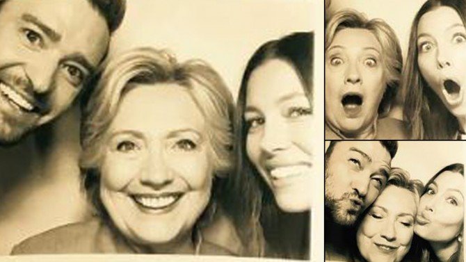 O Tζάστιν Τιμπερλέικ και η Τζέσικα Μπίελ έκαναν πάρτι υπέρ της Χίλαρι [εικόνες] | iefimerida.gr 4