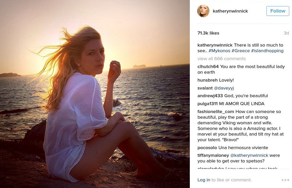 Η πιο σέξι διαφήμιση της Ελλάδας -Η καλλονή των Βίκινγκς ποστάρει γυμνή από τη Σαντορίνη [εικόνες] | iefimerida.gr 6