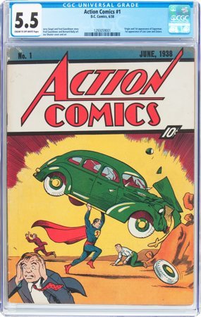 «Χρυσό» το πρώτο τεύχος του Action Comics με τον Superman -Πουλήθηκε για σχεδόν 1 εκατ. δολάρια | iefimerida.gr 0