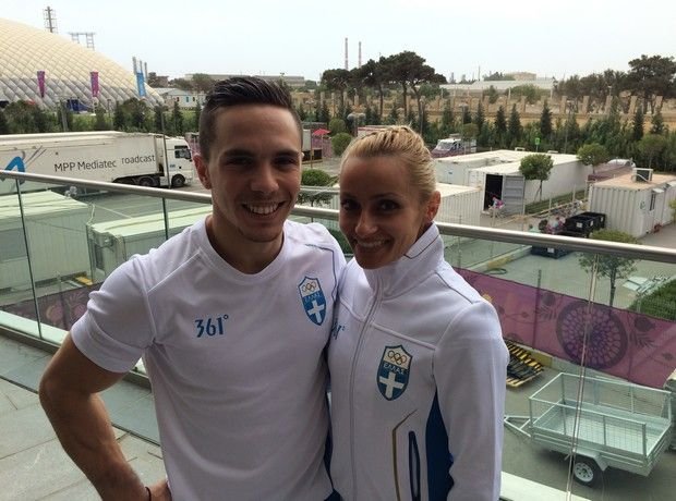 Το ταίρι του Λευτέρη Πετρούνια - Η πρωταθλήτρια της ενόργανης Βασιλική Μιλλούση [εικόνες] | iefimerida.gr 1