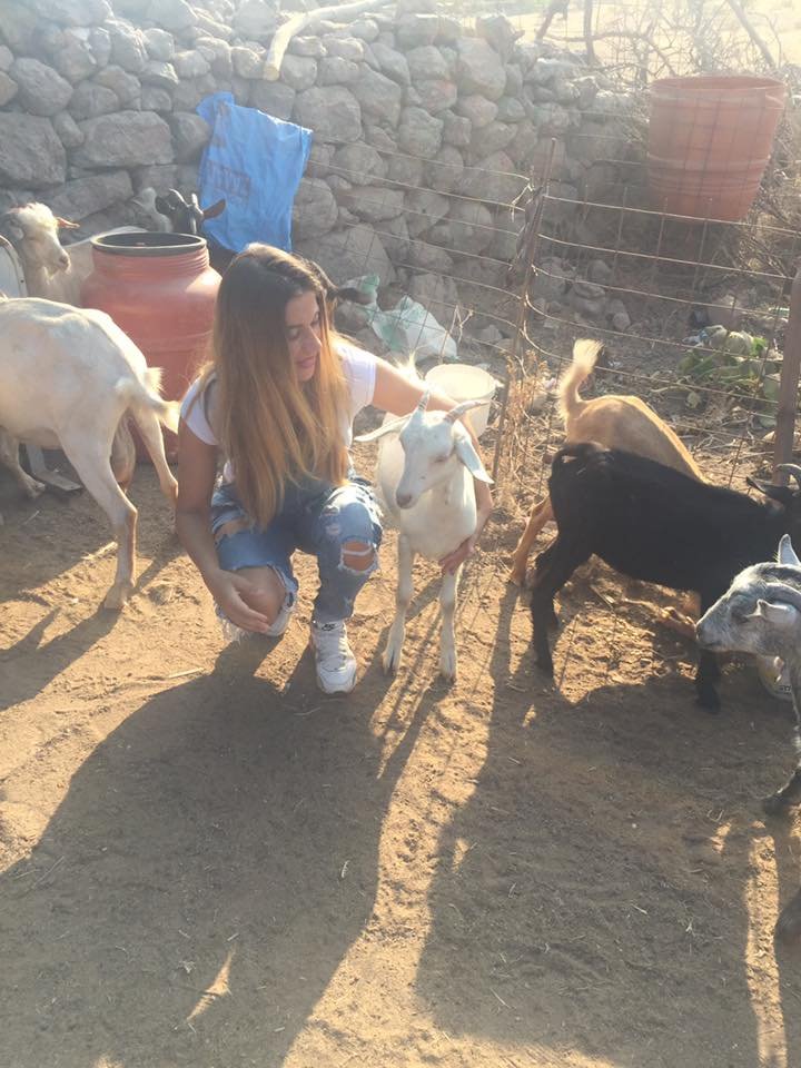 Η Ερρικα Πρεζεράκου αρμέγει κατσίκες για να φτιάξει πρωινό [εικόνες] | iefimerida.gr 1