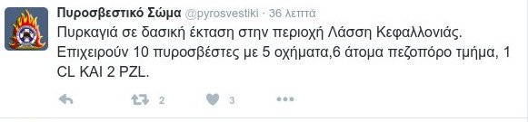 Φωτιά στη Λάσση Κεφαλονιάς [εικόνες] | iefimerida.gr 1