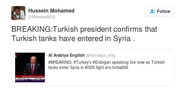 Η Τουρκία εισέβαλε στη Συρία -Ερντογάν: Η υπομονή μας τελείωσε [εικόνες & βίντεο] | iefimerida.gr 12