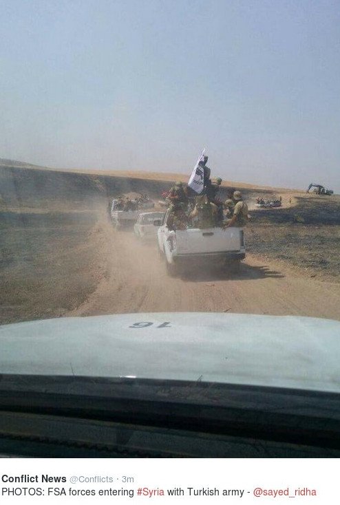 Η Τουρκία εισέβαλε στη Συρία -Ερντογάν: Η υπομονή μας τελείωσε [εικόνες & βίντεο] | iefimerida.gr 14