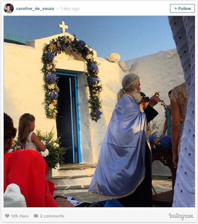 Τα χλιδάτα βαφτίσια του Mr Zagori και της καλλονής συζύγου του [εικόνες] | iefimerida.gr 0