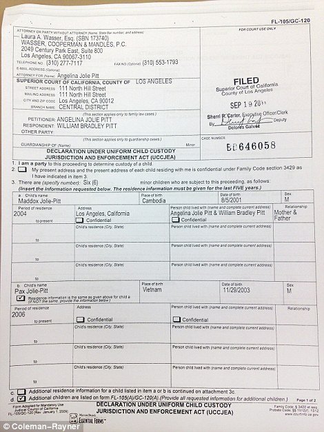 Αυτή είναι η αίτηση διαζυγίου που κατέθεσε η Αντζελίνα Τζολί [εικόνες] | iefimerida.gr 5